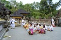 Local People praying at Pura.